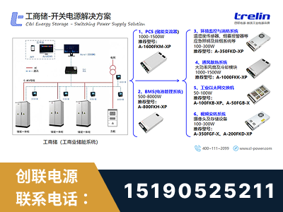 中卫-工商储-开关电源解决方案